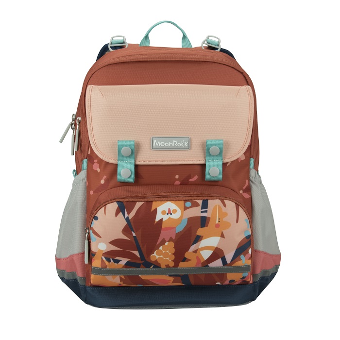 MoonRock SP200P School Bag Orange Magic Jungle My Book One