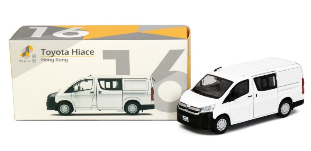 Tiny 城市合金車仔- 豐田Hiace H300 白色]| 一本My Book One