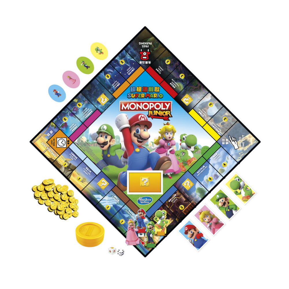 MONOPOLY JR SUPER MARIO EDITION (Bi-lingual)]| 一本My Book One
