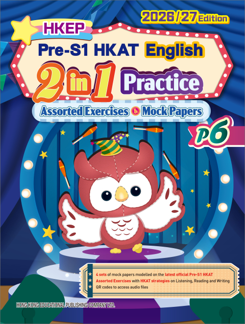 [HKEP Pre-S1 HKAT English 2 in 1 Practice P6 (2026/27 Edition )]| 一本 My ...