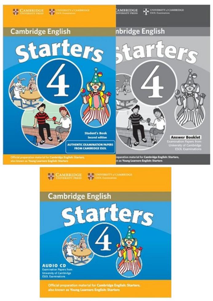 [劍橋Starters 4 套裝（全三冊）]| 一本 My Book One