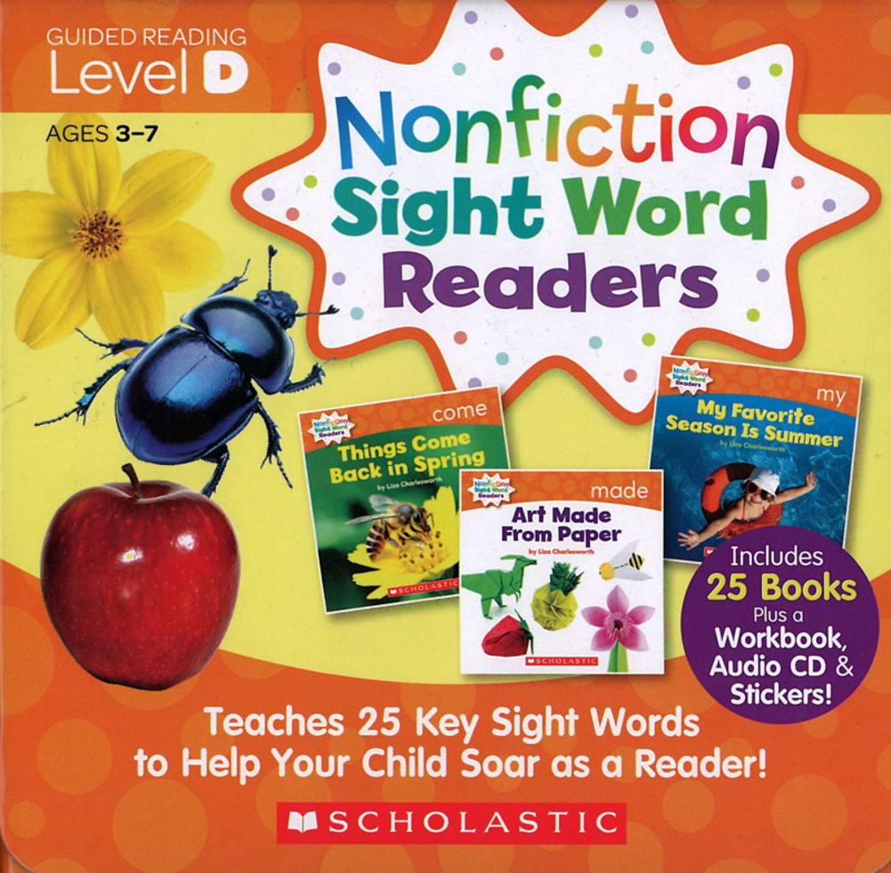 Nonfiction Sight Word Readers Level D (with CD)]| 一本My Book One