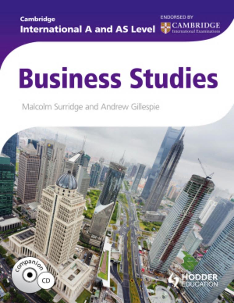 Cambridge International AS and A Level Business Studies]| 一
