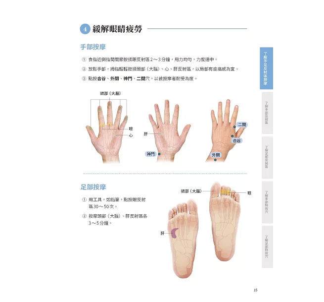 手足按摩圖典——125個手足部反射區× 33個手足部特效穴× 45種常見健康