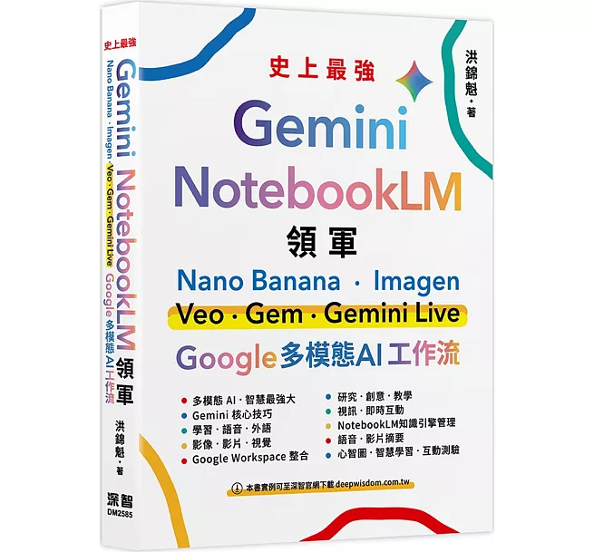 Gemini x NotebookLM 領軍——Nano Banana x Imagen x Veo x Gem x ...