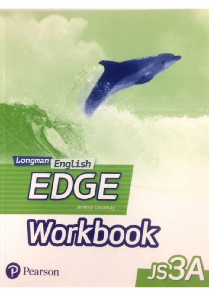 [(2017 Edition) Longman English Edge Workbook JS 3A]| 一本 My Book One
